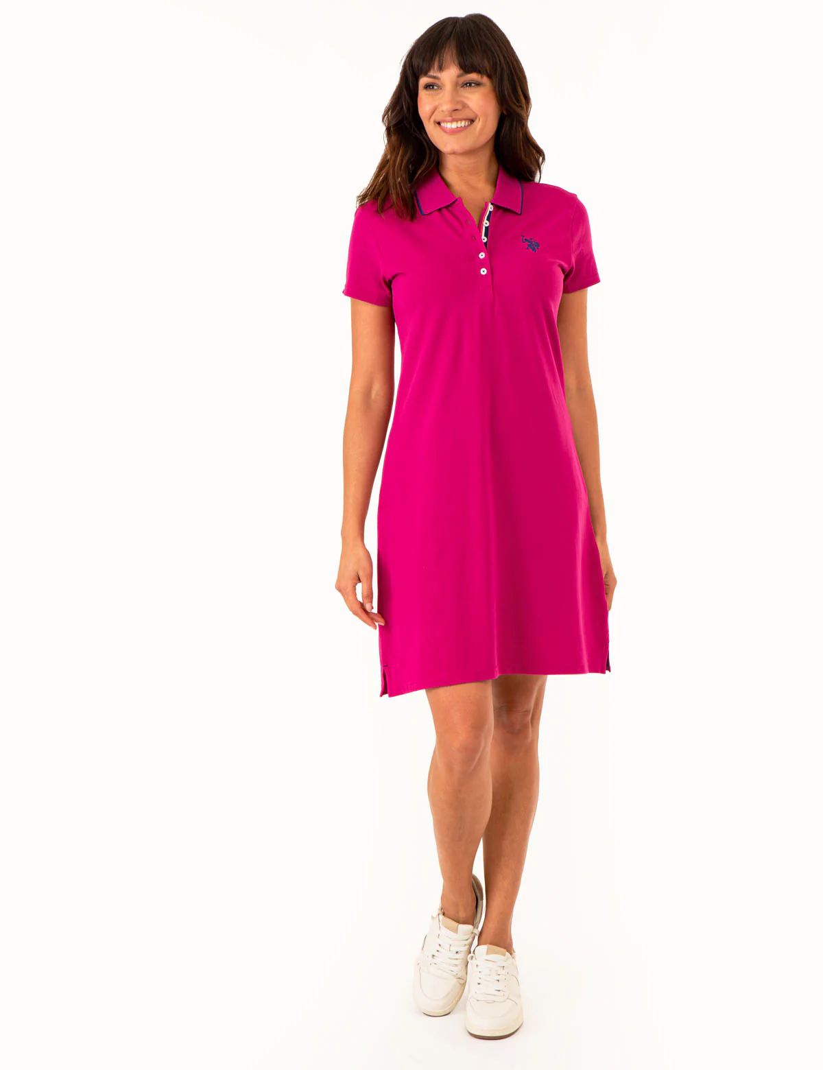 TIPPED POLO DRESS - Image 17
