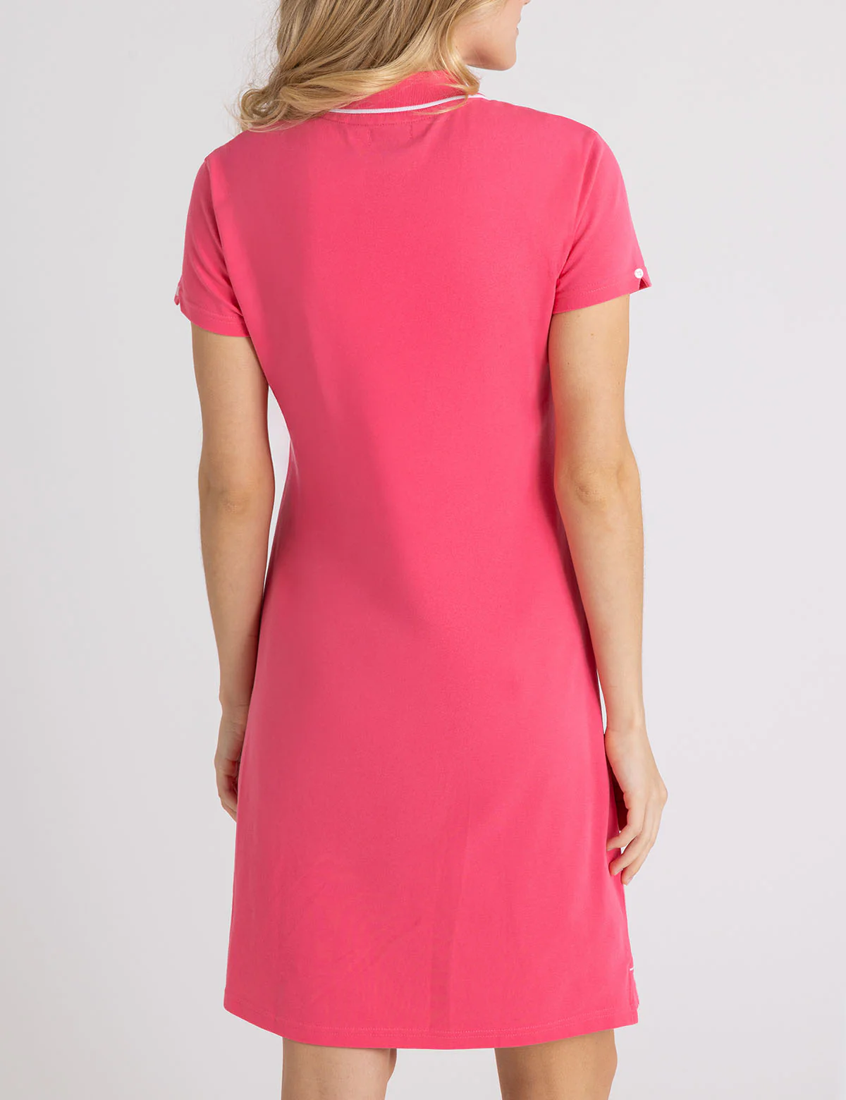TIPPED POLO DRESS - Image 10