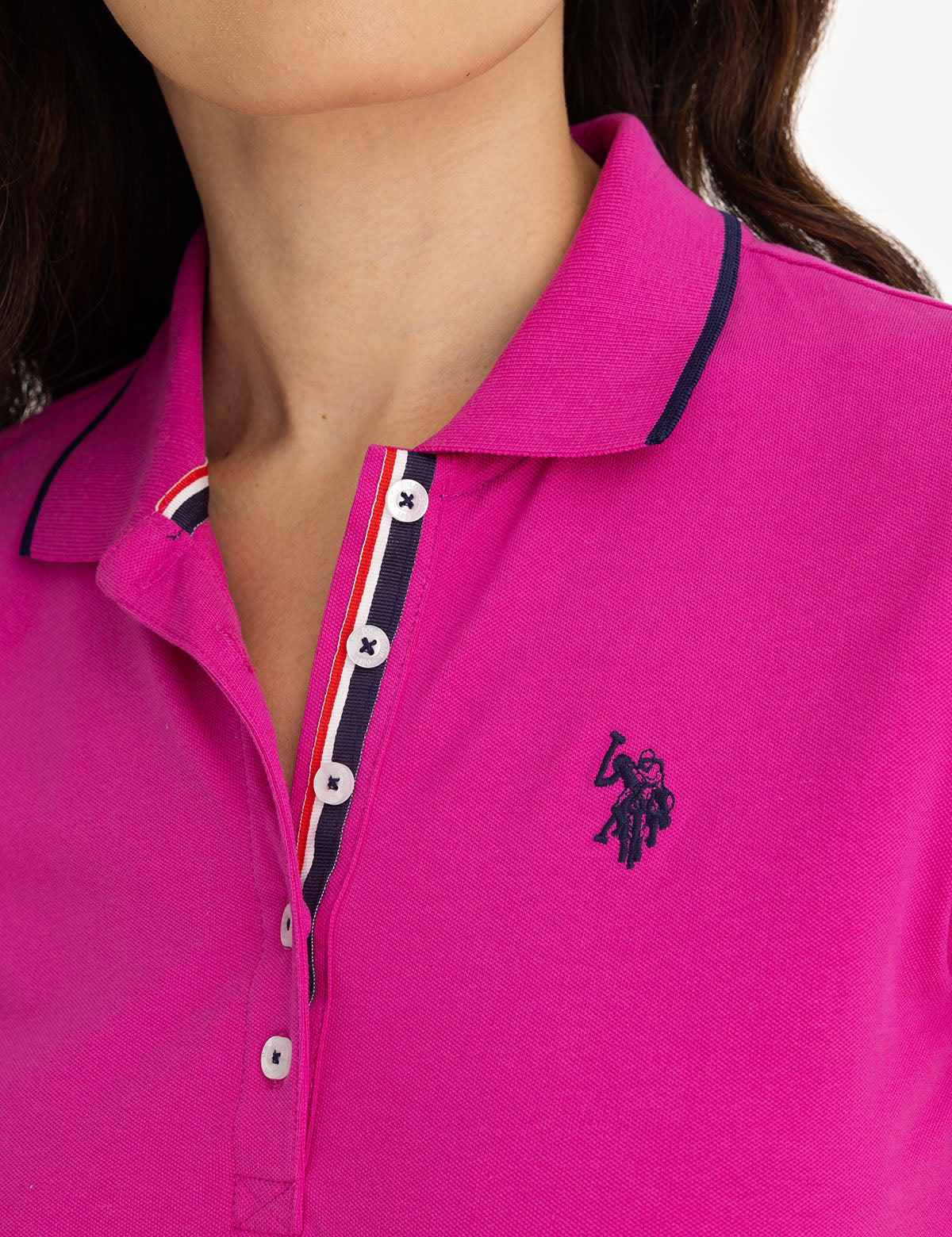 TIPPED POLO DRESS - Image 15