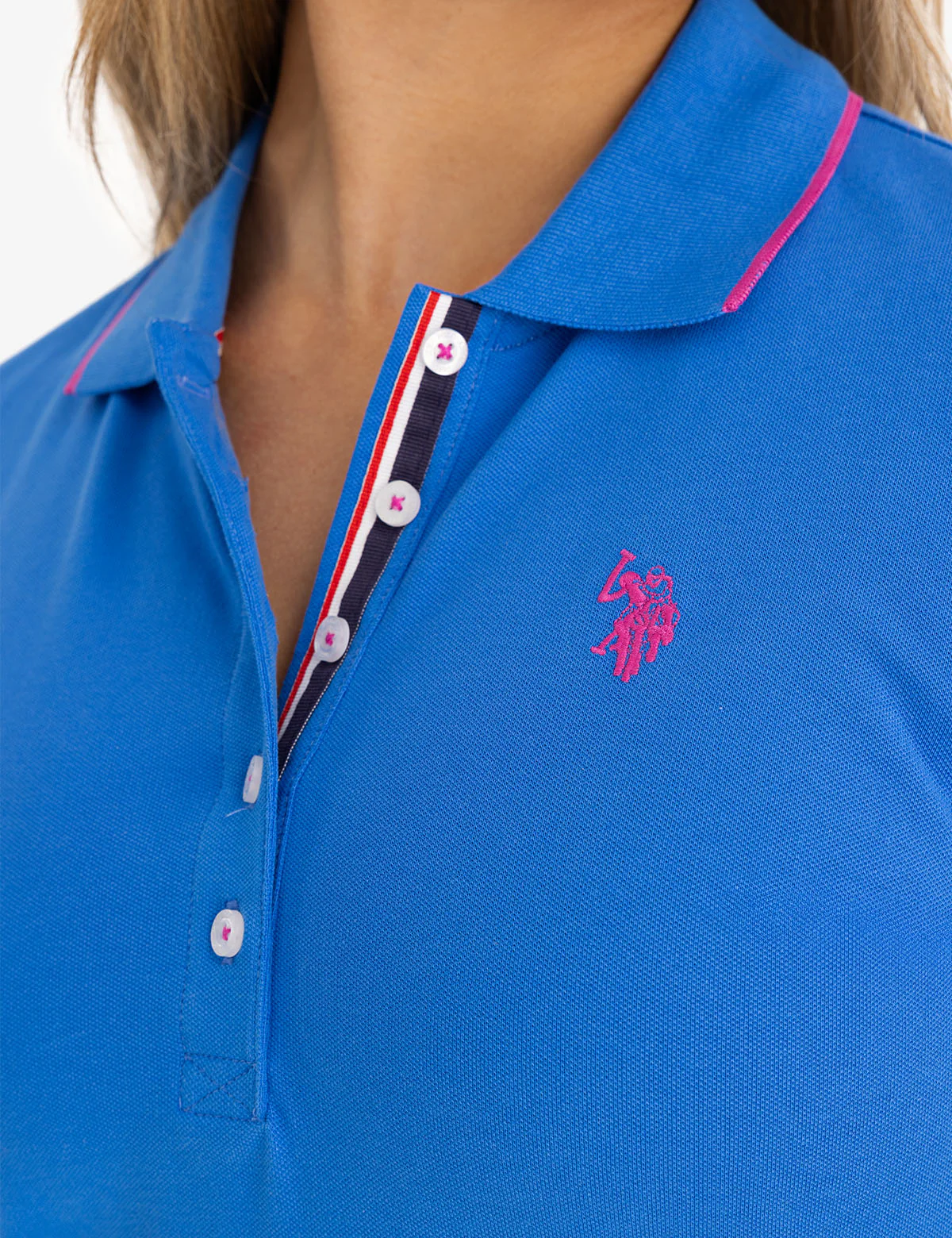 TIPPED POLO DRESS - Image 2