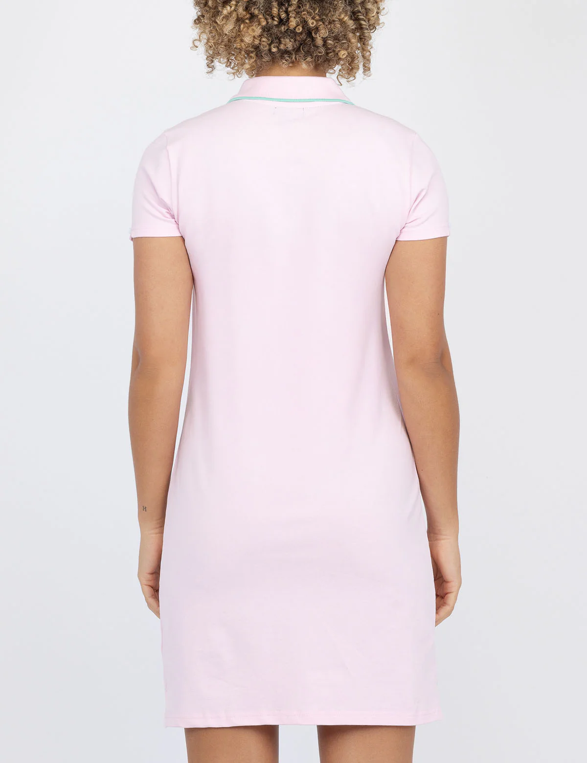 TIPPED POLO DRESS - Image 4