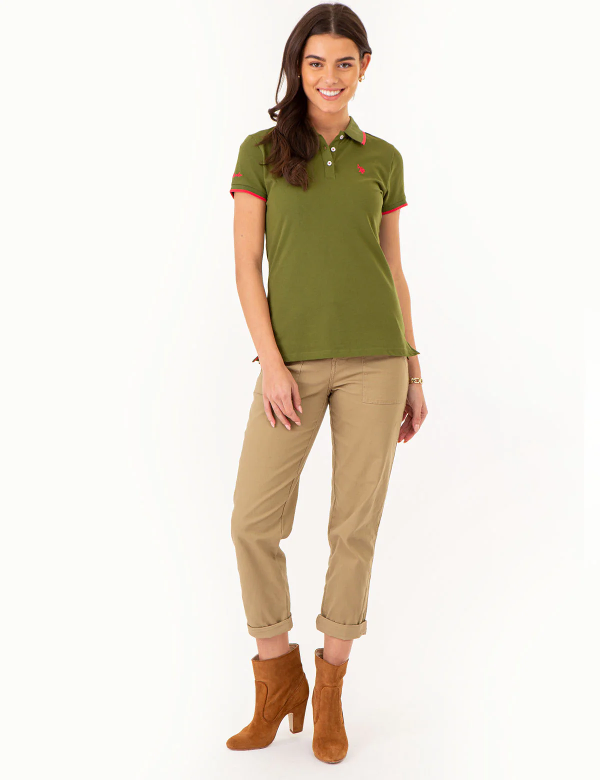 TIPPED SOLID POLO SHIRT - Image 9
