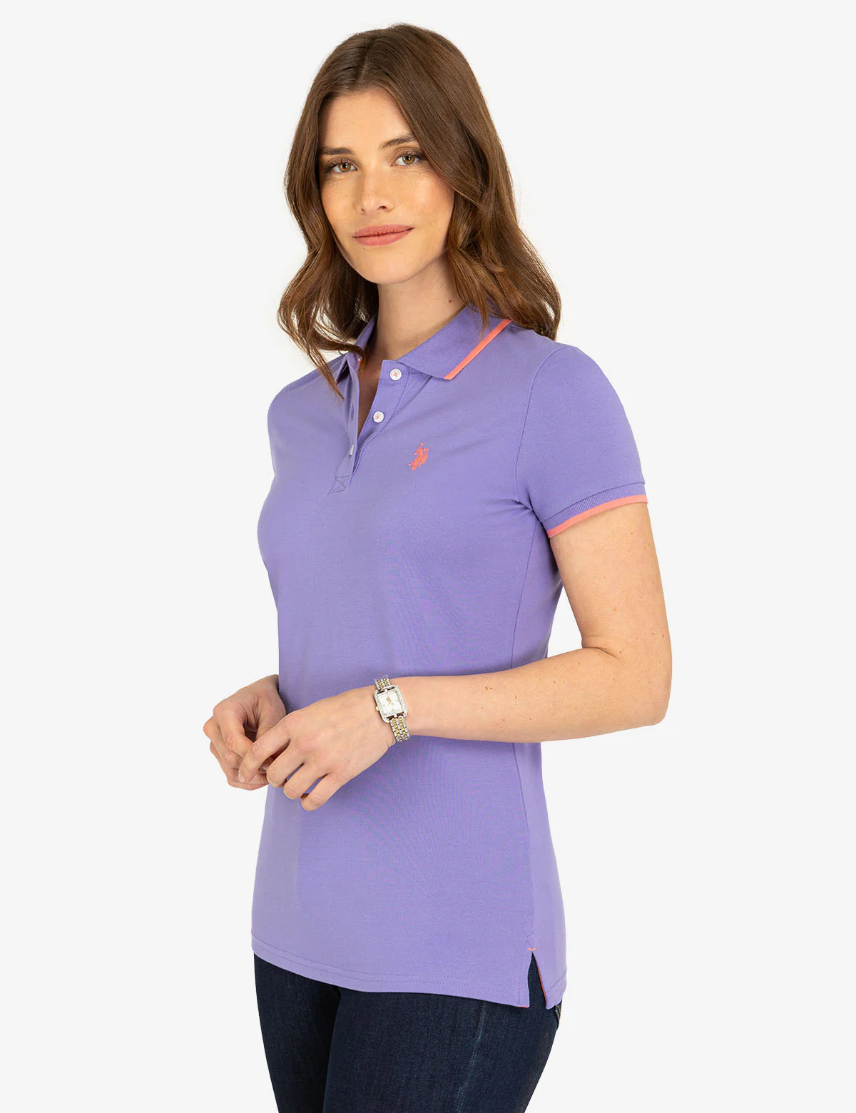 TIPPED SOLID POLO SHIRT - Image 28