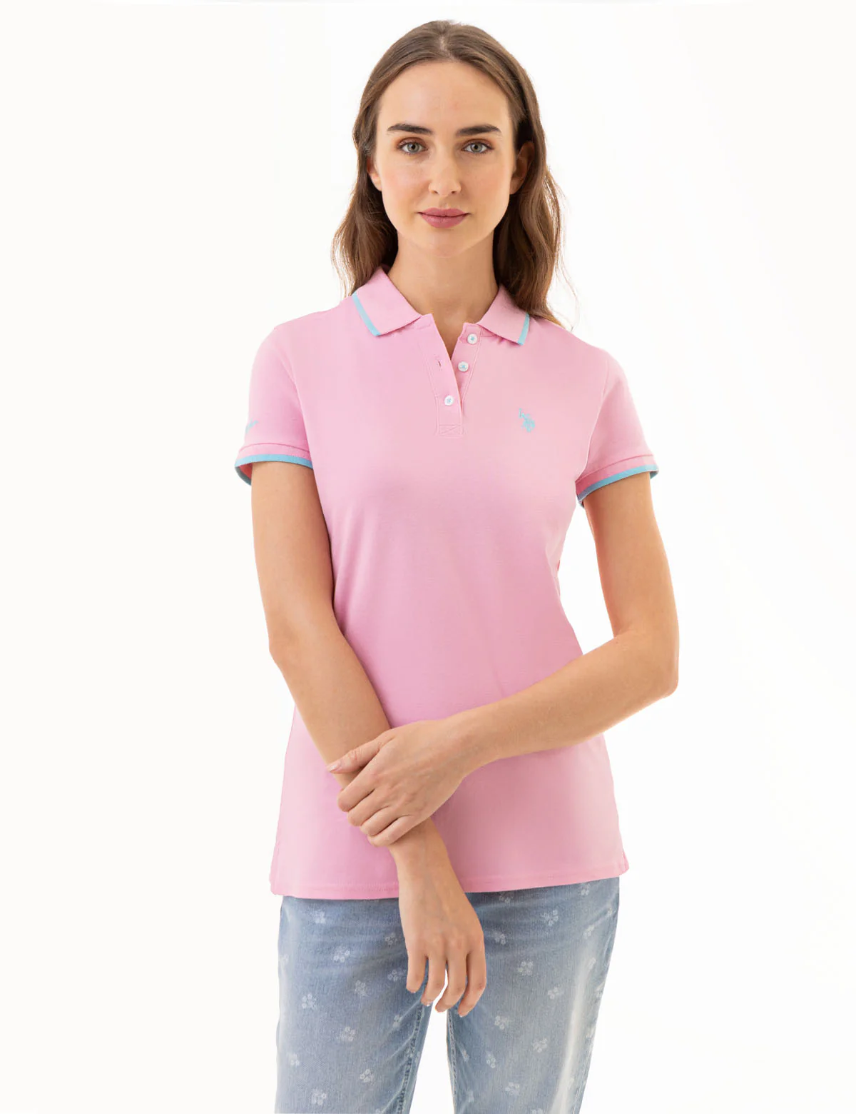 TIPPED SOLID POLO SHIRT - Image 33