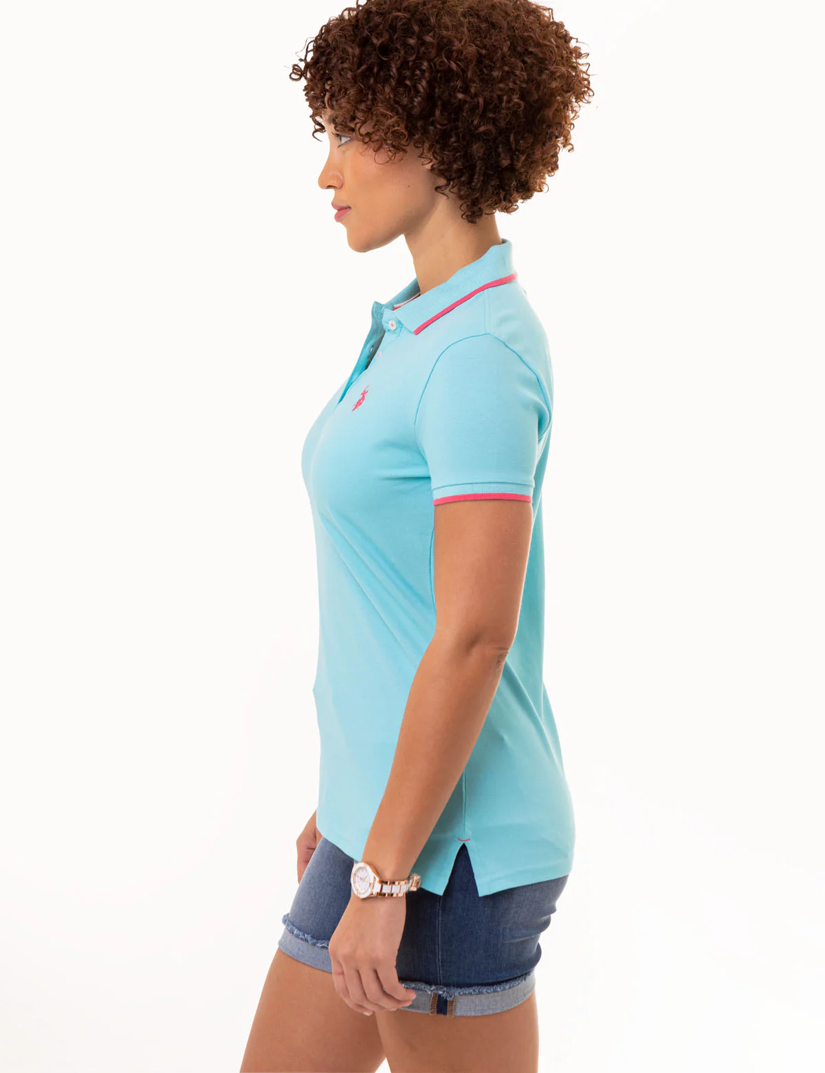 TIPPED SOLID POLO SHIRT - Image 4