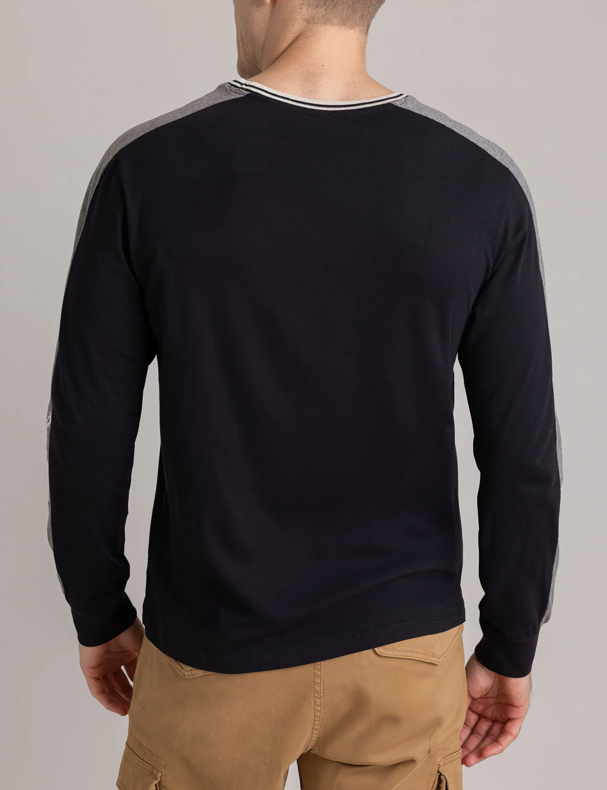 TIPPED WORDMARK LONG SLEEVE T-SHIRT - Image 4