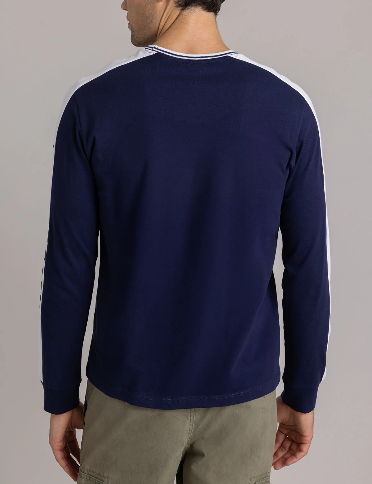 TIPPED WORDMARK LONG SLEEVE T-SHIRT - Image 8