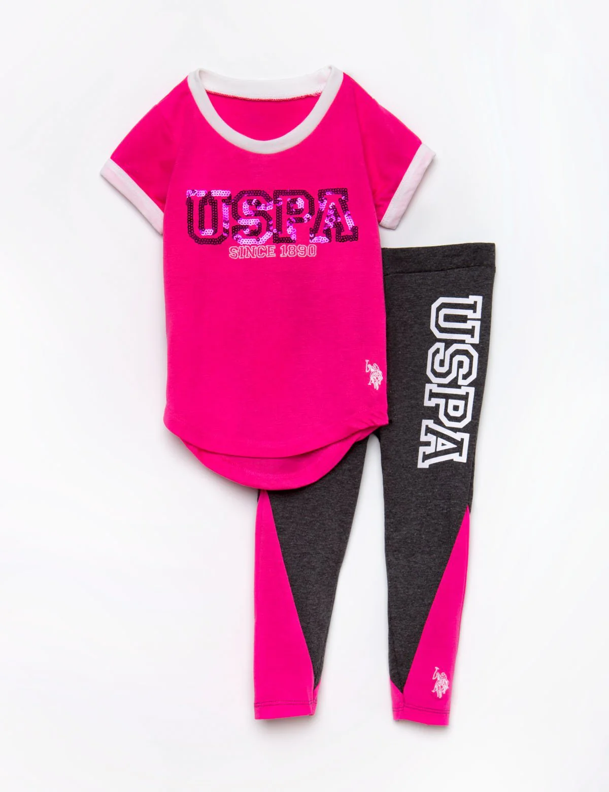 TODDLER 2 PIECE SET: SPARKLE TEE & LEGGINGS