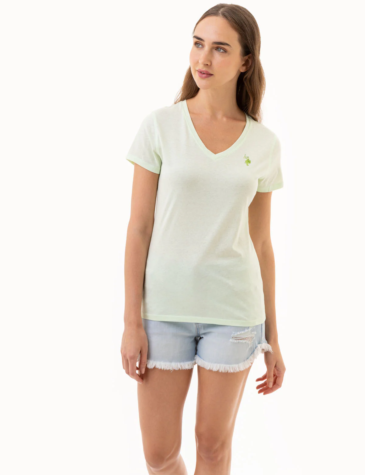 TONAL V-NECK T-SHIRT - Image 11