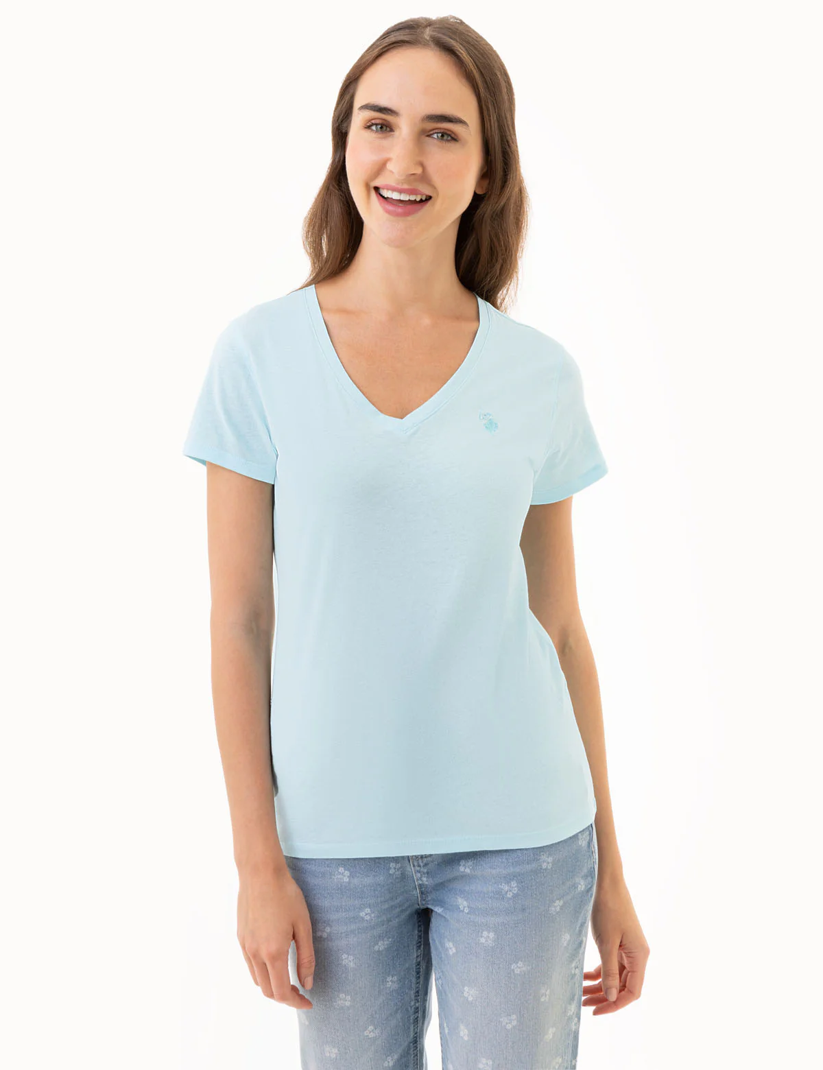 TONAL V-NECK T-SHIRT - Image 5