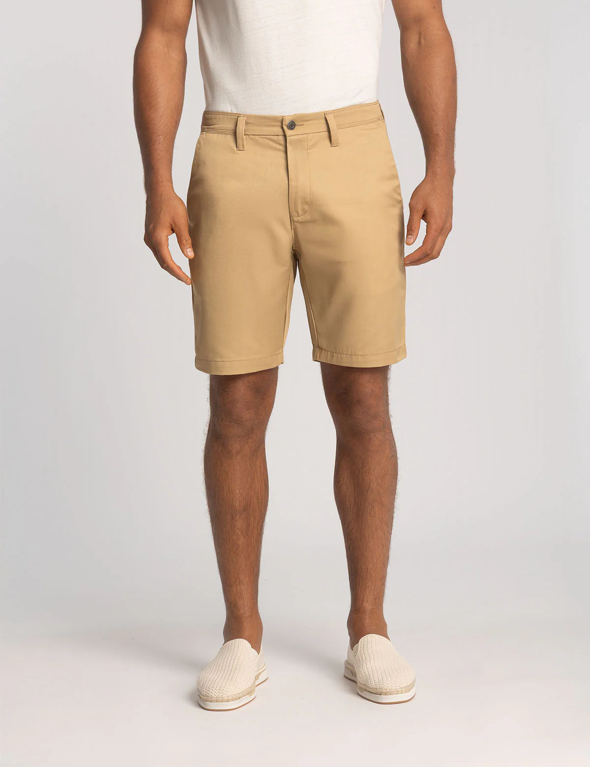 STRETCH TWILL SHORT WITH COMFORT BAND