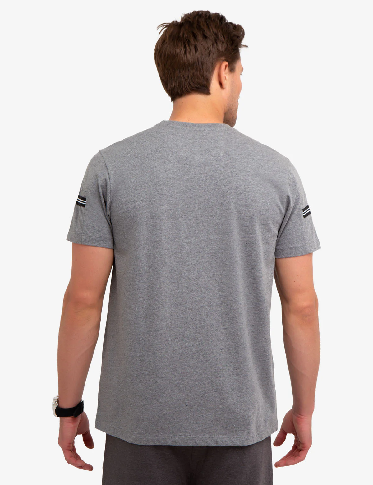 BLACK MALLET YARN DYE TAPING T-SHIRT - Image 3