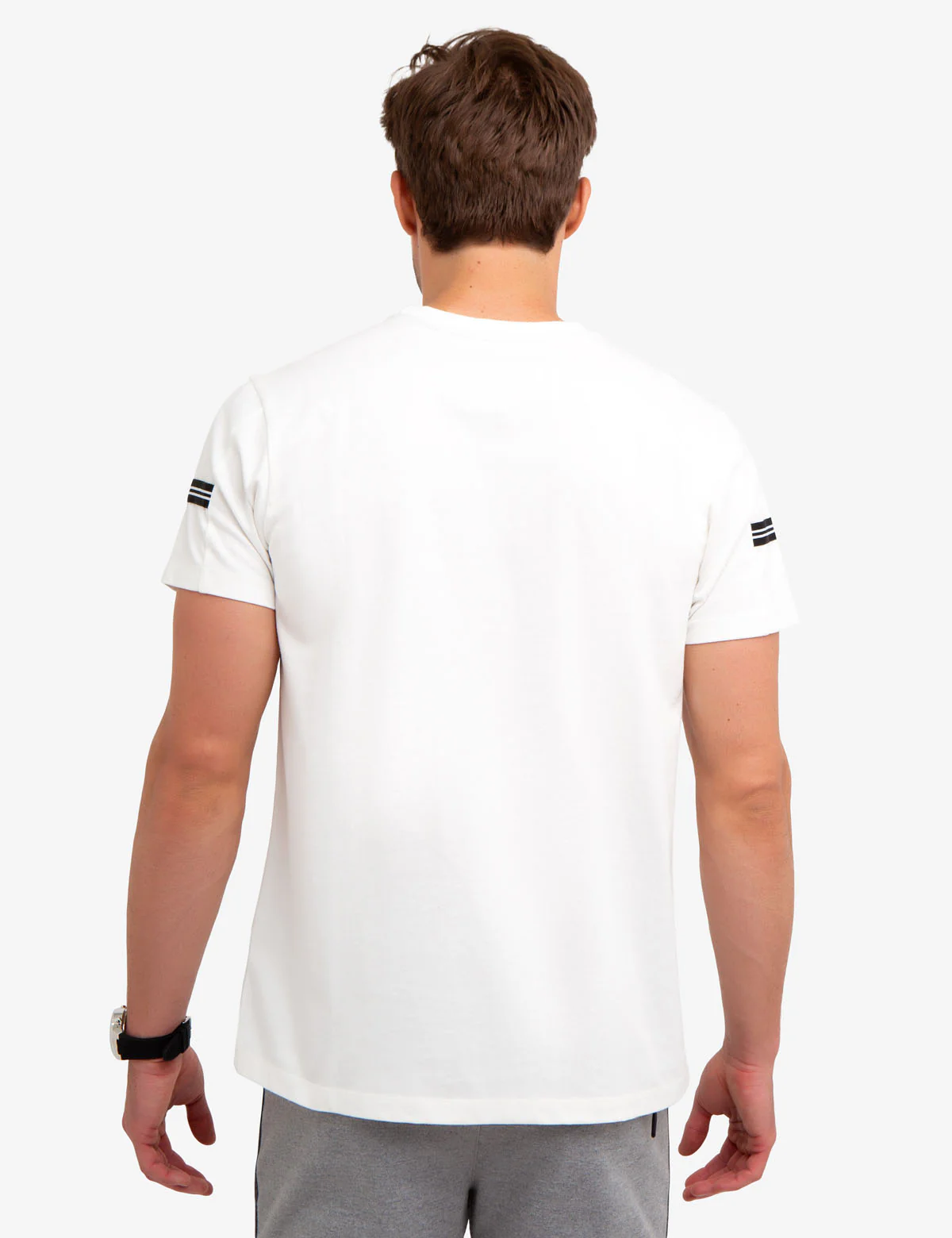 BLACK MALLET YARN DYE TAPING T-SHIRT - Image 8