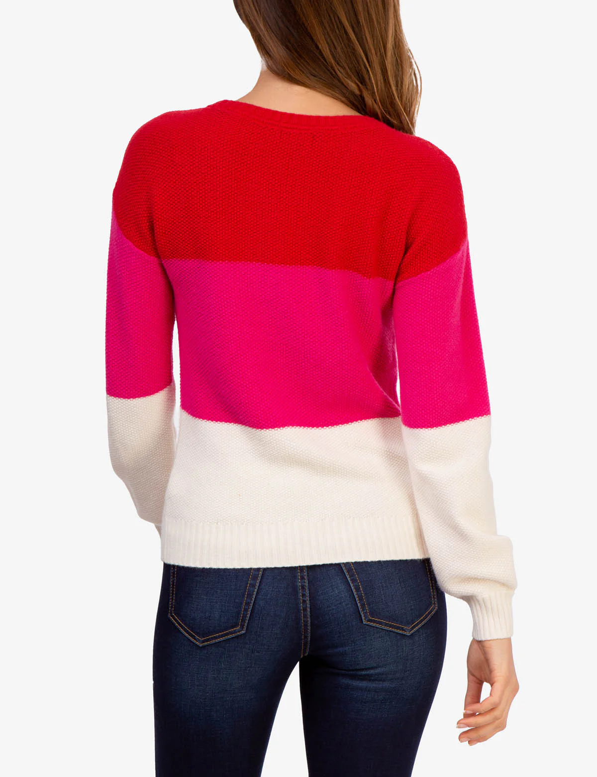TRI COLORBLOCK CREW NECK SWEATER - Image 6