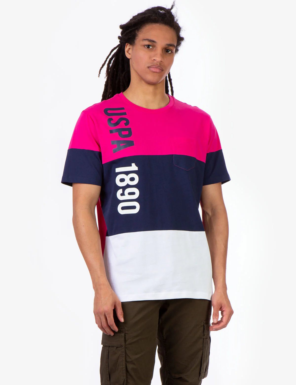 TRI COLORBLOCK POCKET T-SHIRT - Image 6