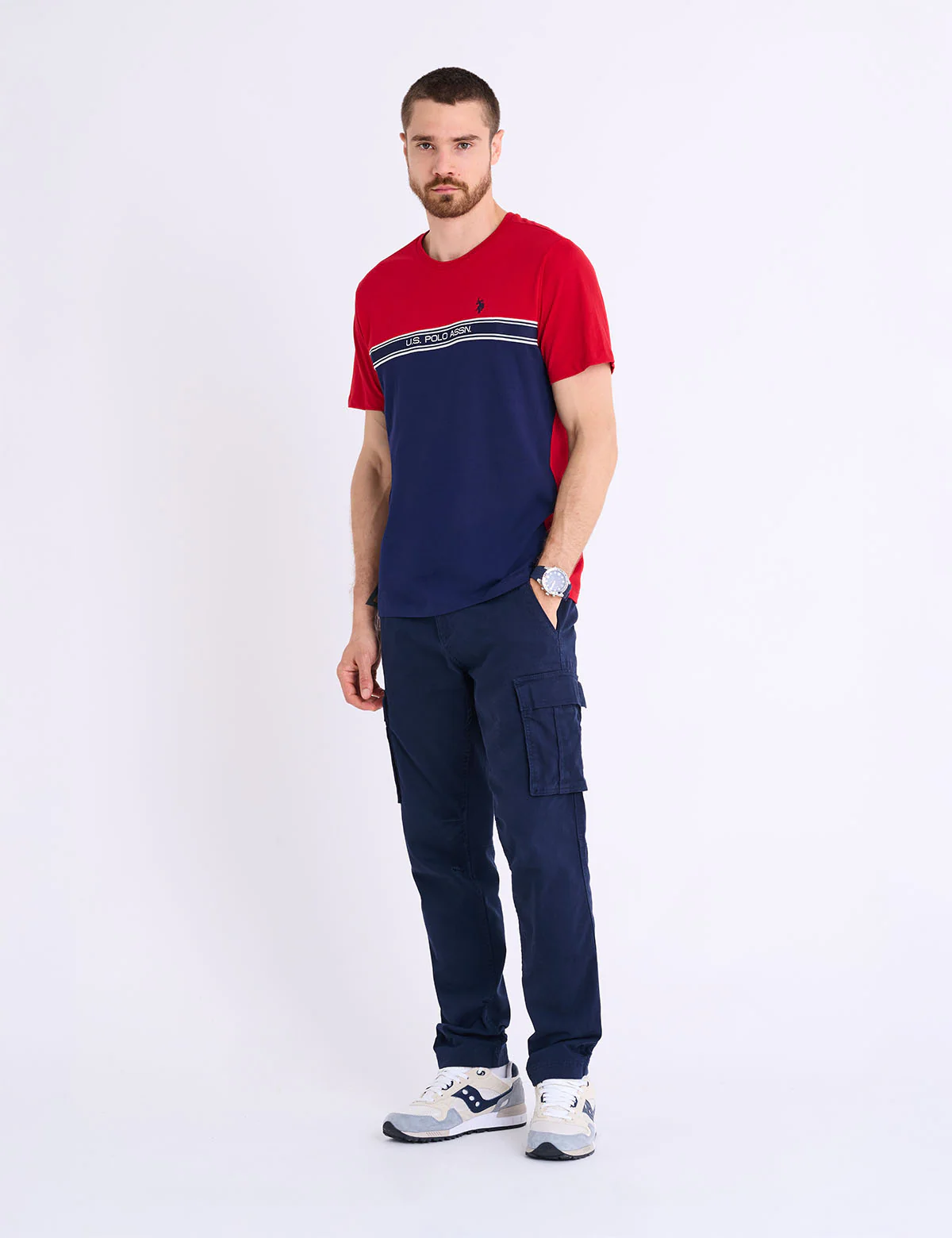 TRICOT CHEST WORDMARK PRINTED JERSEY T-SHIRT - Image 3