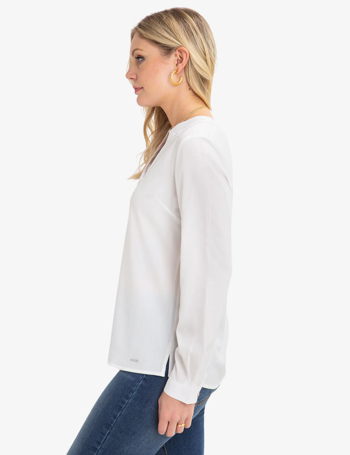 TRIM CREPE SHIRT - Image 13