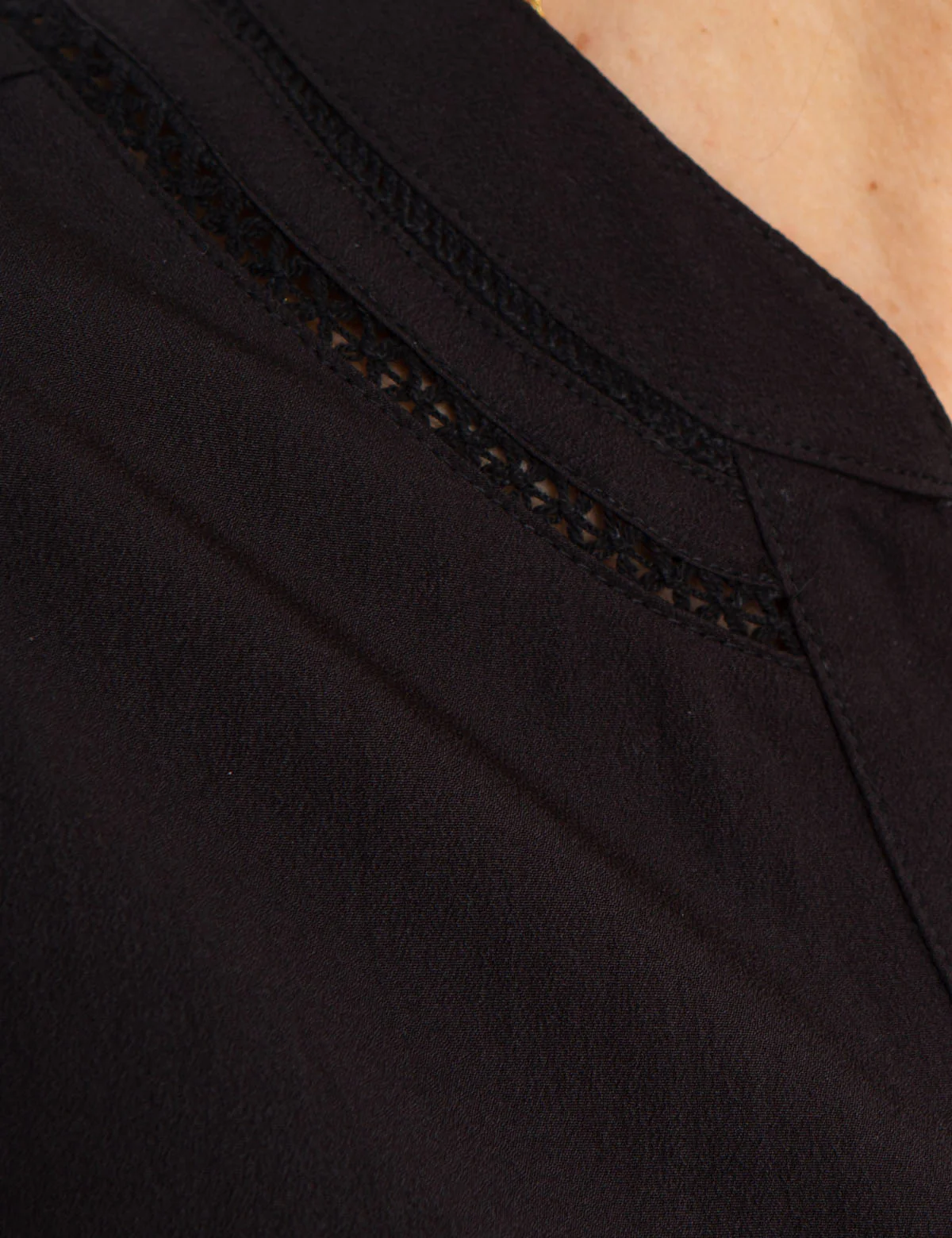 TRIM CREPE SHIRT - Image 5