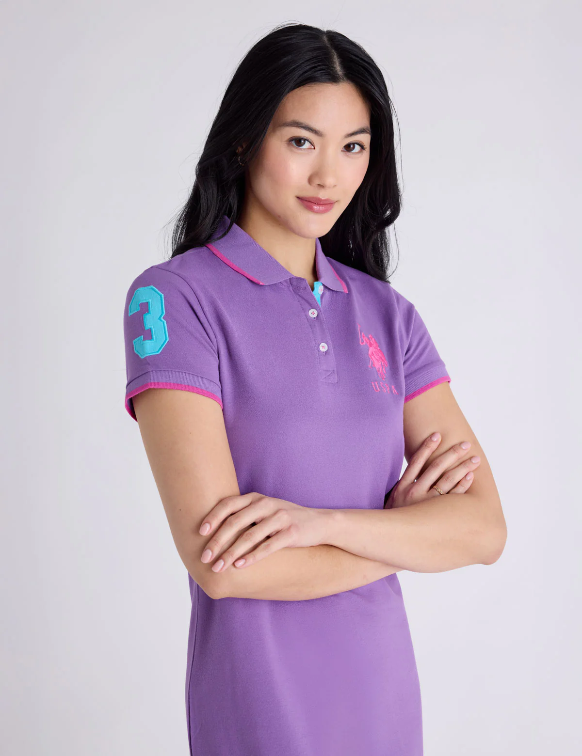 TRIPLE CROWN POLO DRESS - Image 3