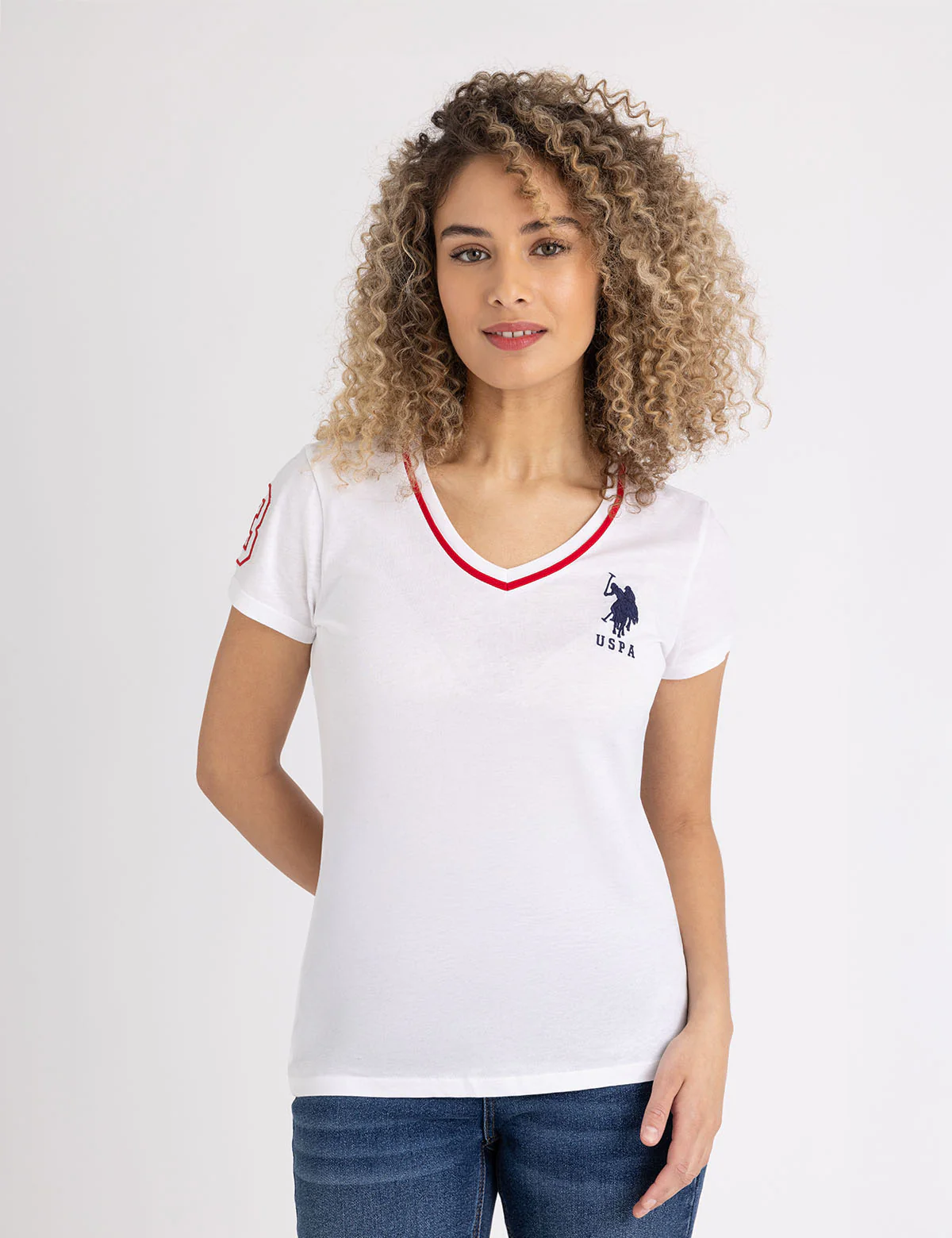 TRIPLE CROWN V-NECK T-SHIRT - Image 6