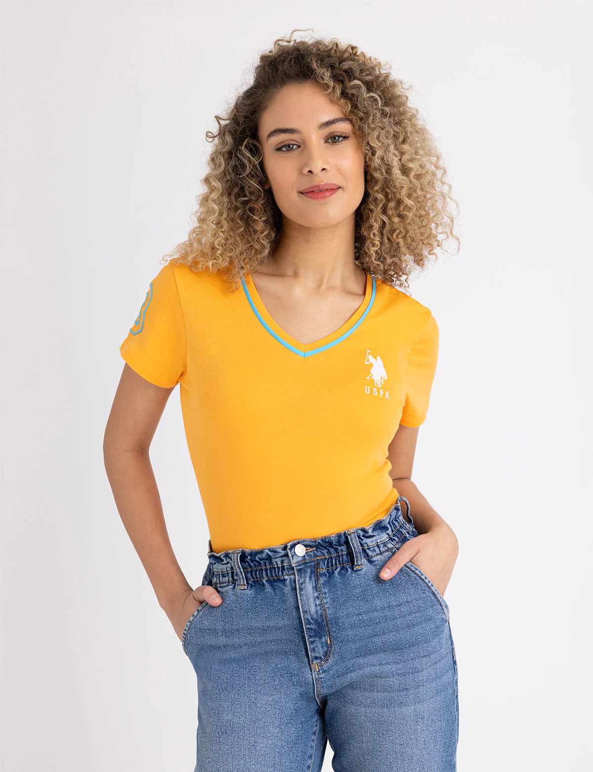 TRIPLE CROWN V-NECK T-SHIRT - Image 6