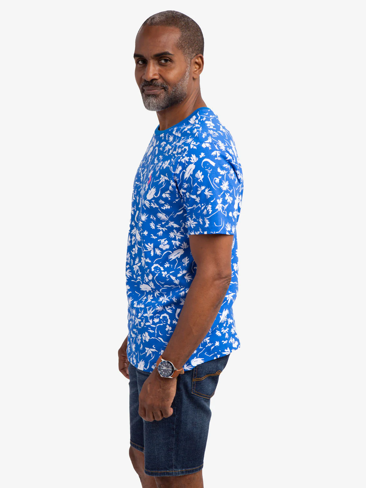 TROPICAL PRINT JERSEY T-SHIRT - Image 3