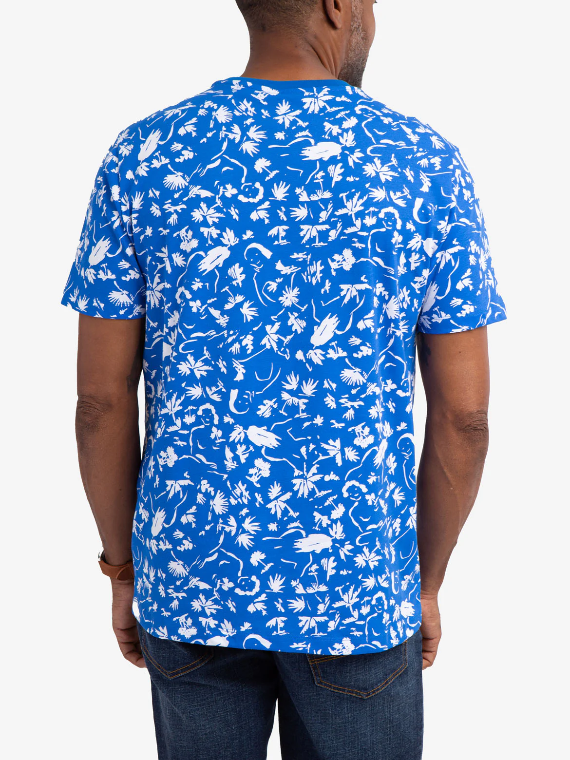 TROPICAL PRINT JERSEY T-SHIRT - Image 4