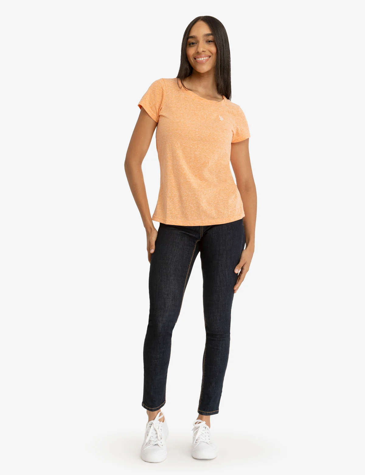 TWIST NECK SNOW YARN T-SHIRT - Image 9