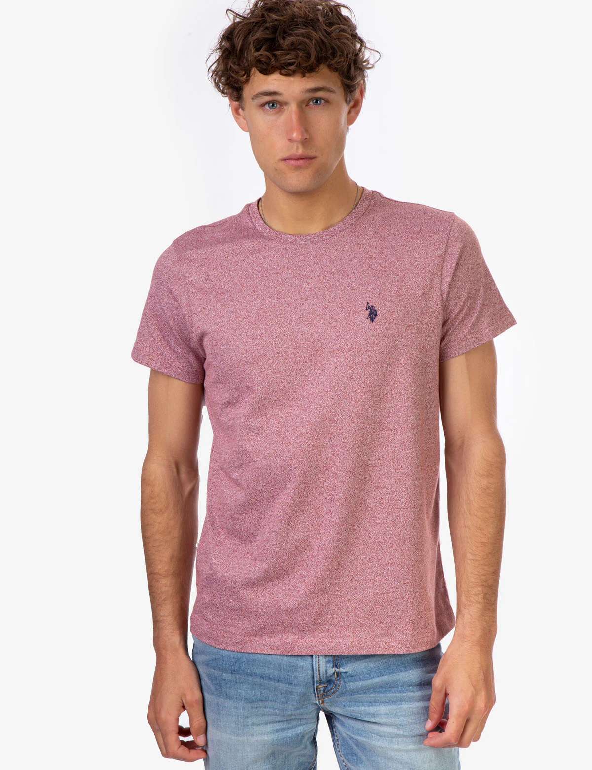 TWISTED YARN CREW NECK T-SHIRT - Image 13