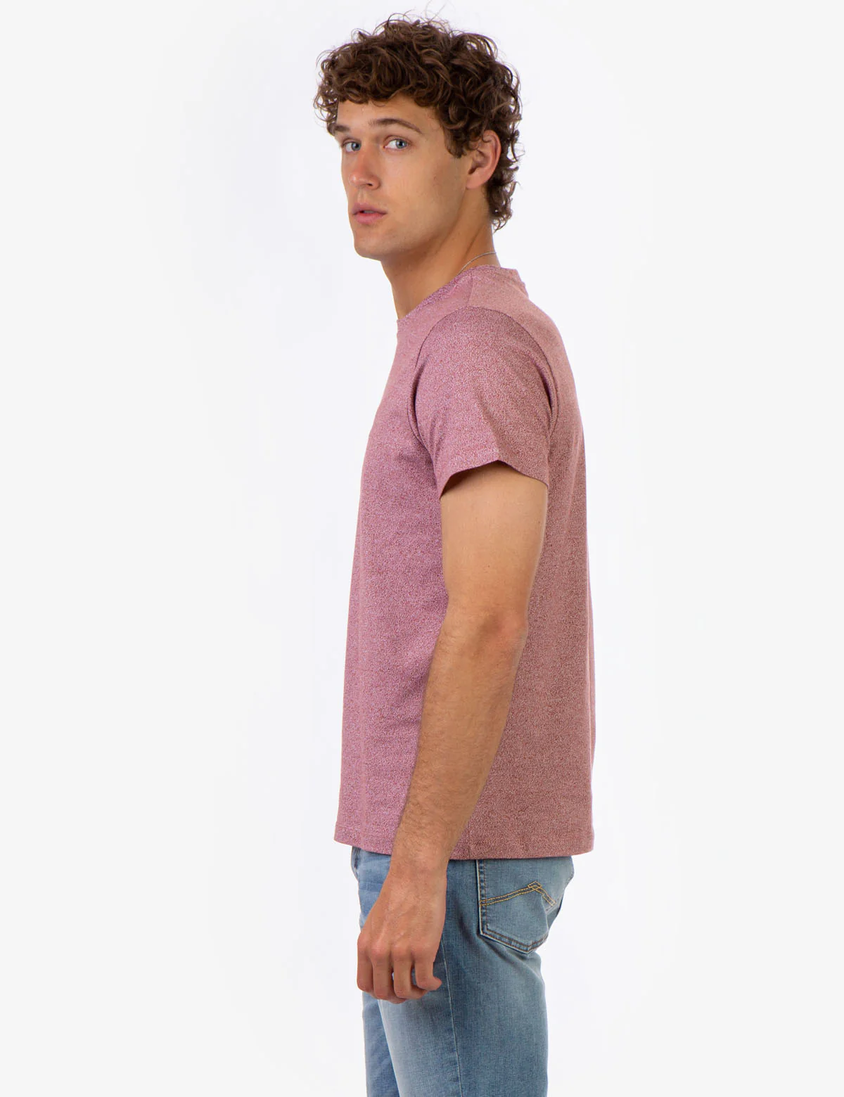 TWISTED YARN CREW NECK T-SHIRT - Image 15