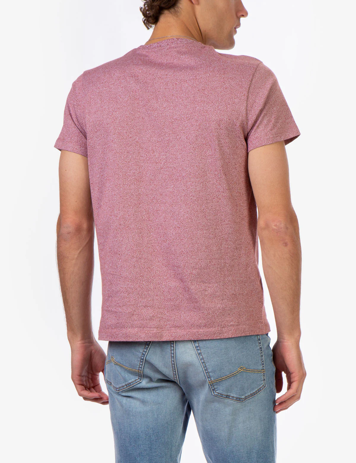 TWISTED YARN CREW NECK T-SHIRT - Image 16