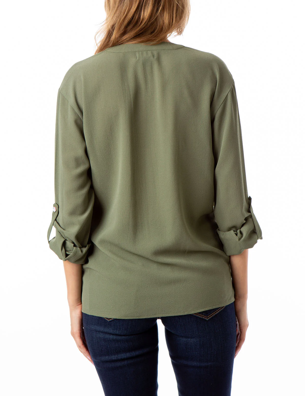TWO POCKET SOLID UTILITY SHIRT - Image 13