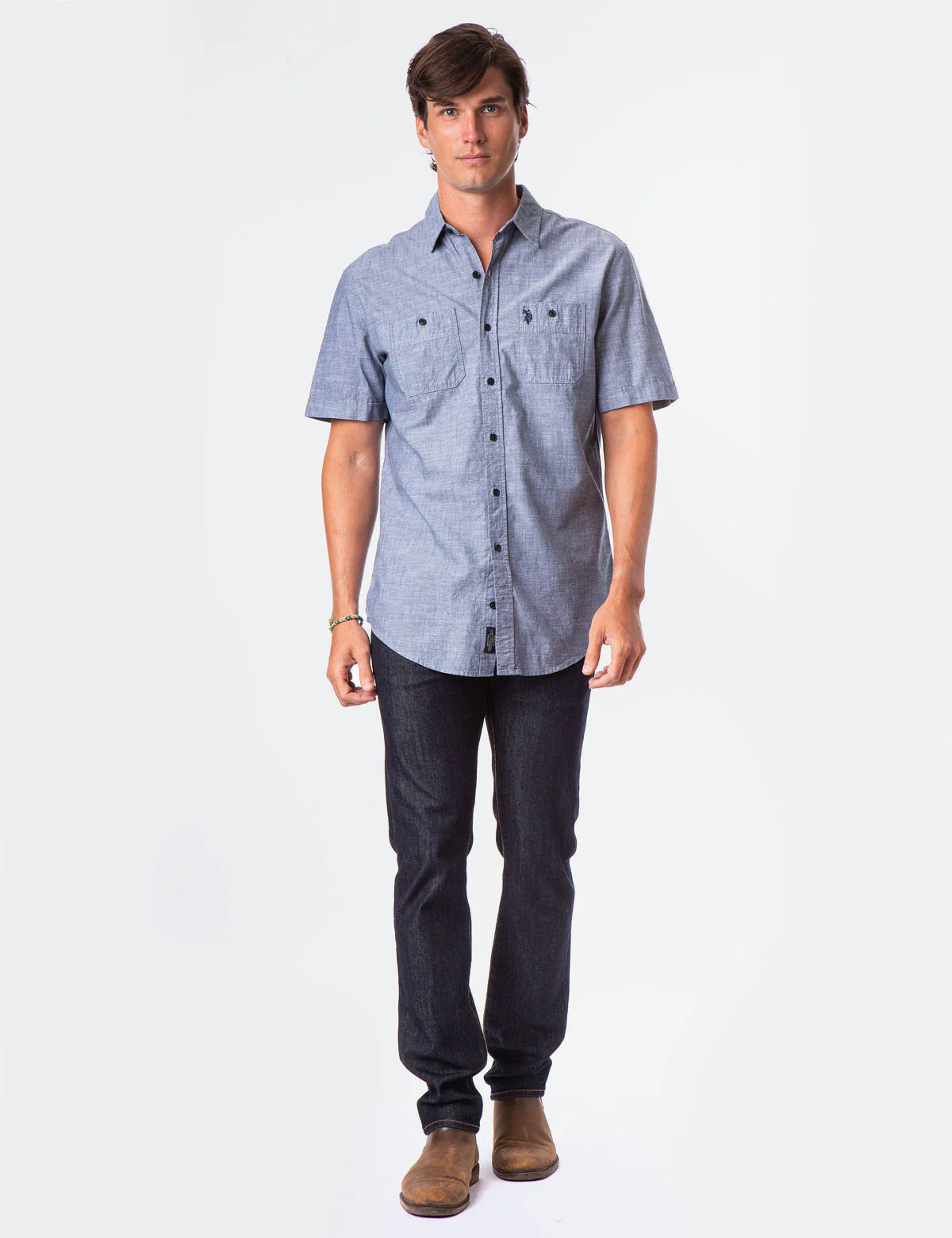 TWO POCKET UTILITY SHORT SLEEVE SHIRT - Image 6