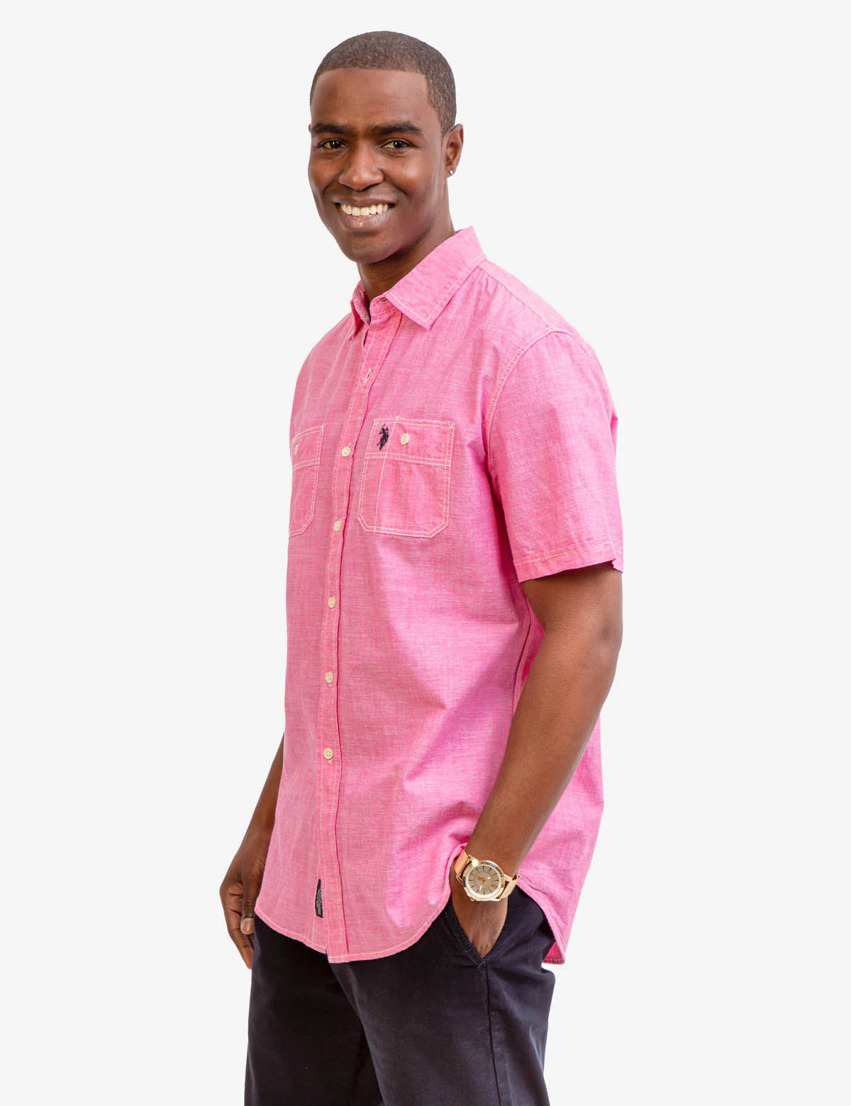 TWO POCKET UTILITY SHORT SLEEVE SHIRT - Image 6