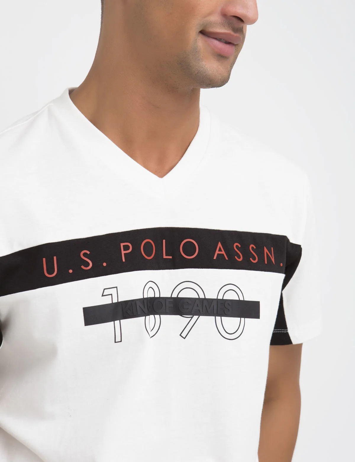 U.S. POLO ASSN. 1890 V-NECK T-SHIRT - Image 4
