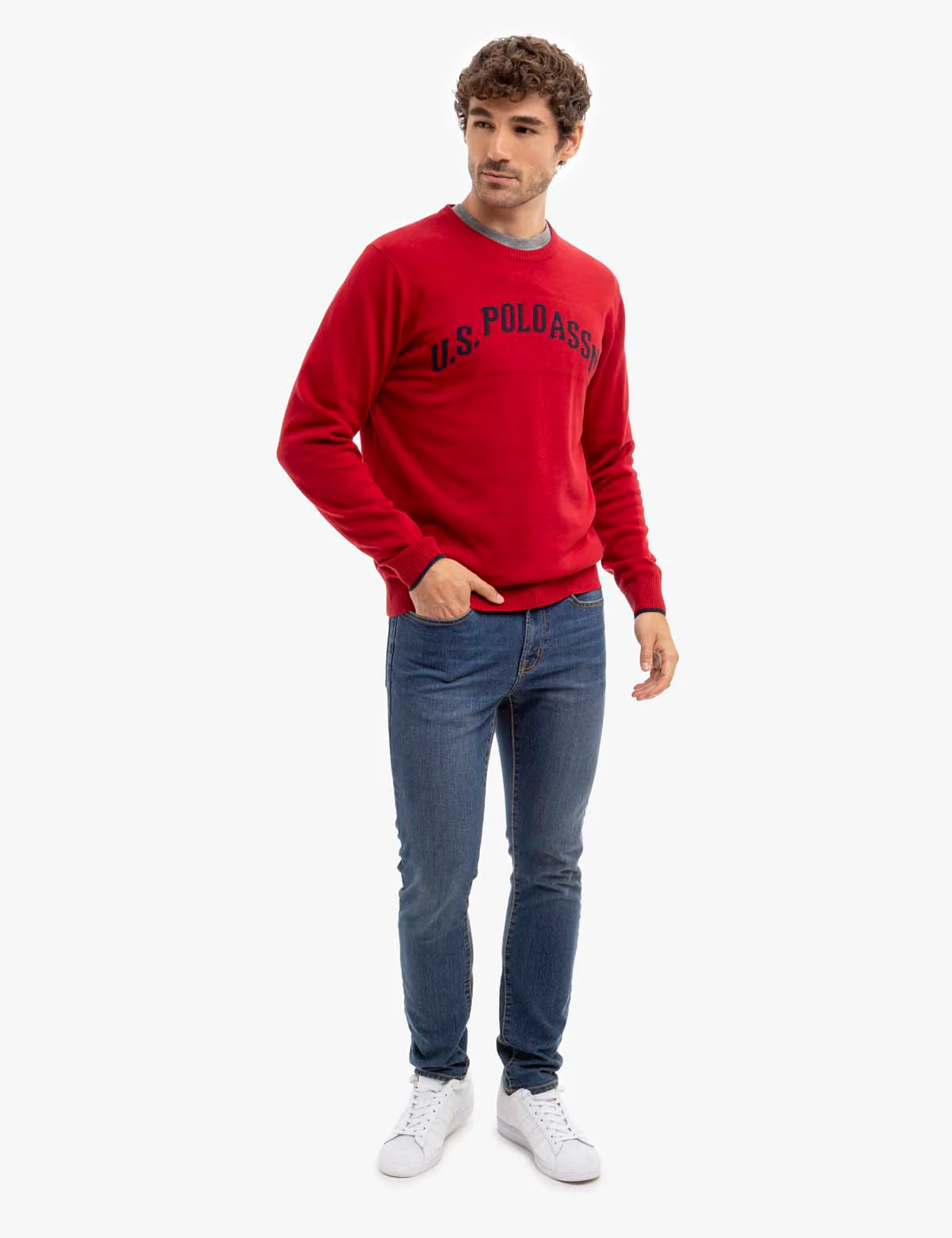 U.S. POLO ASSN. CHEST LOGO SWEATER - Image 6