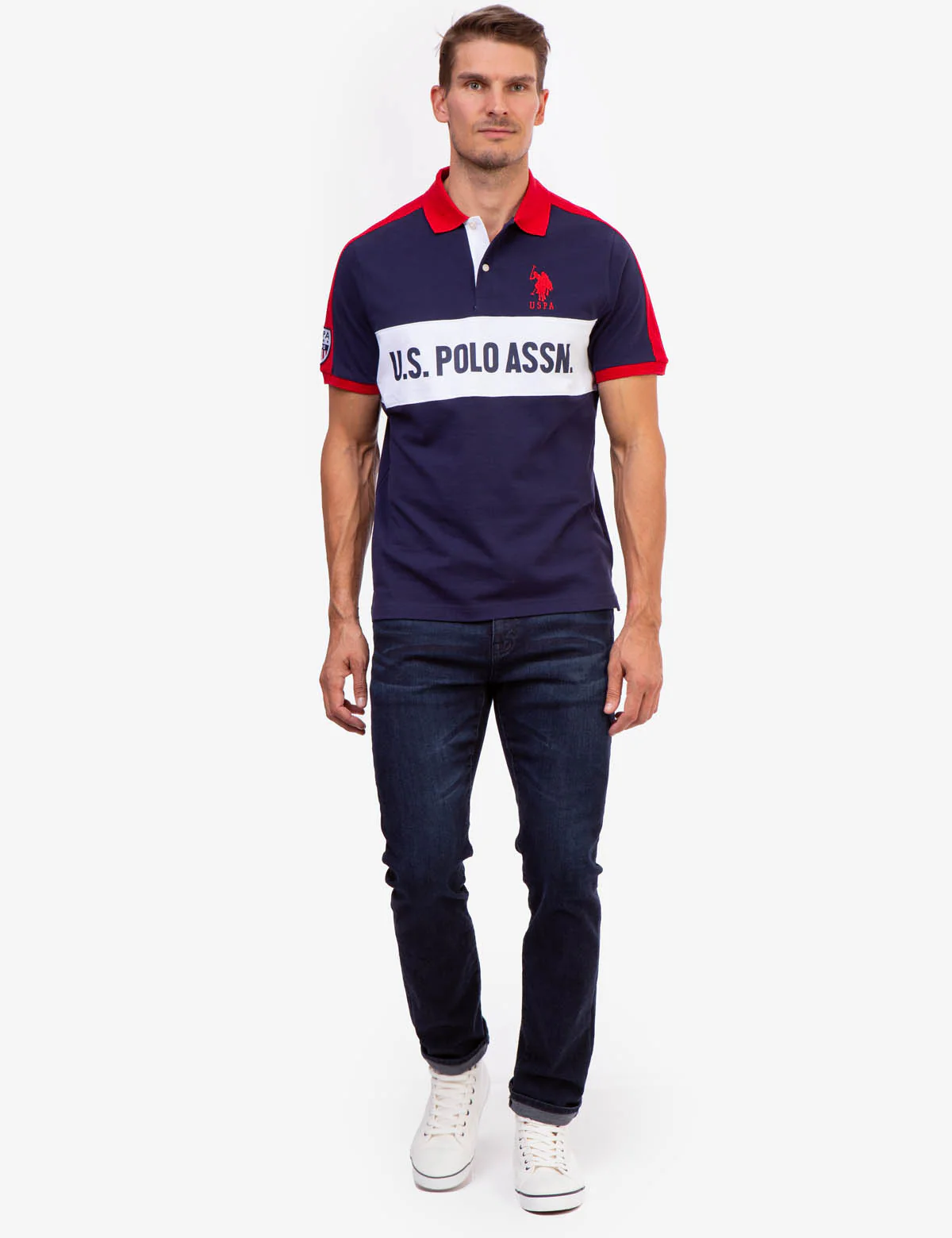 U.S. POLO ASSN. COLORBLOCK POLO SHIRT - Image 2