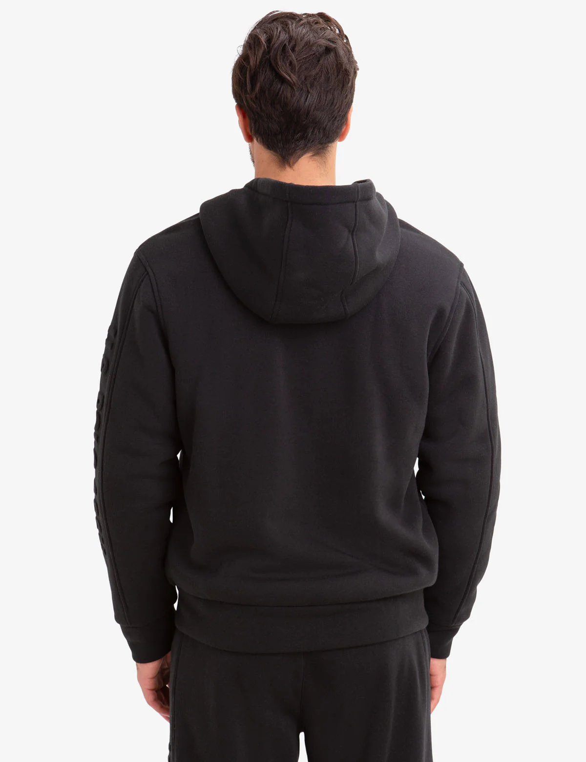 U.S. POLO ASSN. FAUX SHEARLING LINED EMBOSSED HOODIE - Image 9