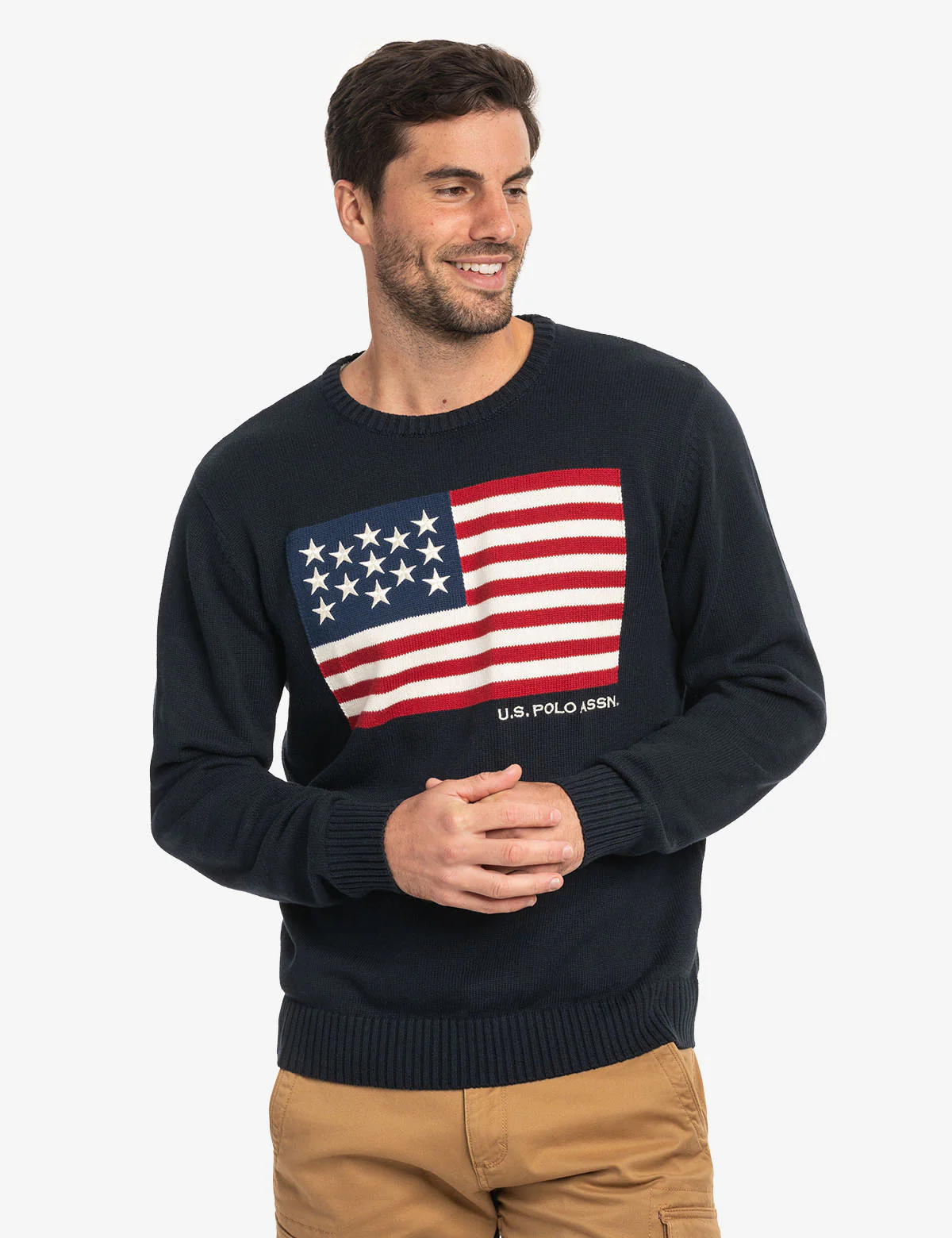 U.S. POLO ASSN. FLAG CREW NECK SWEATER - Image 5