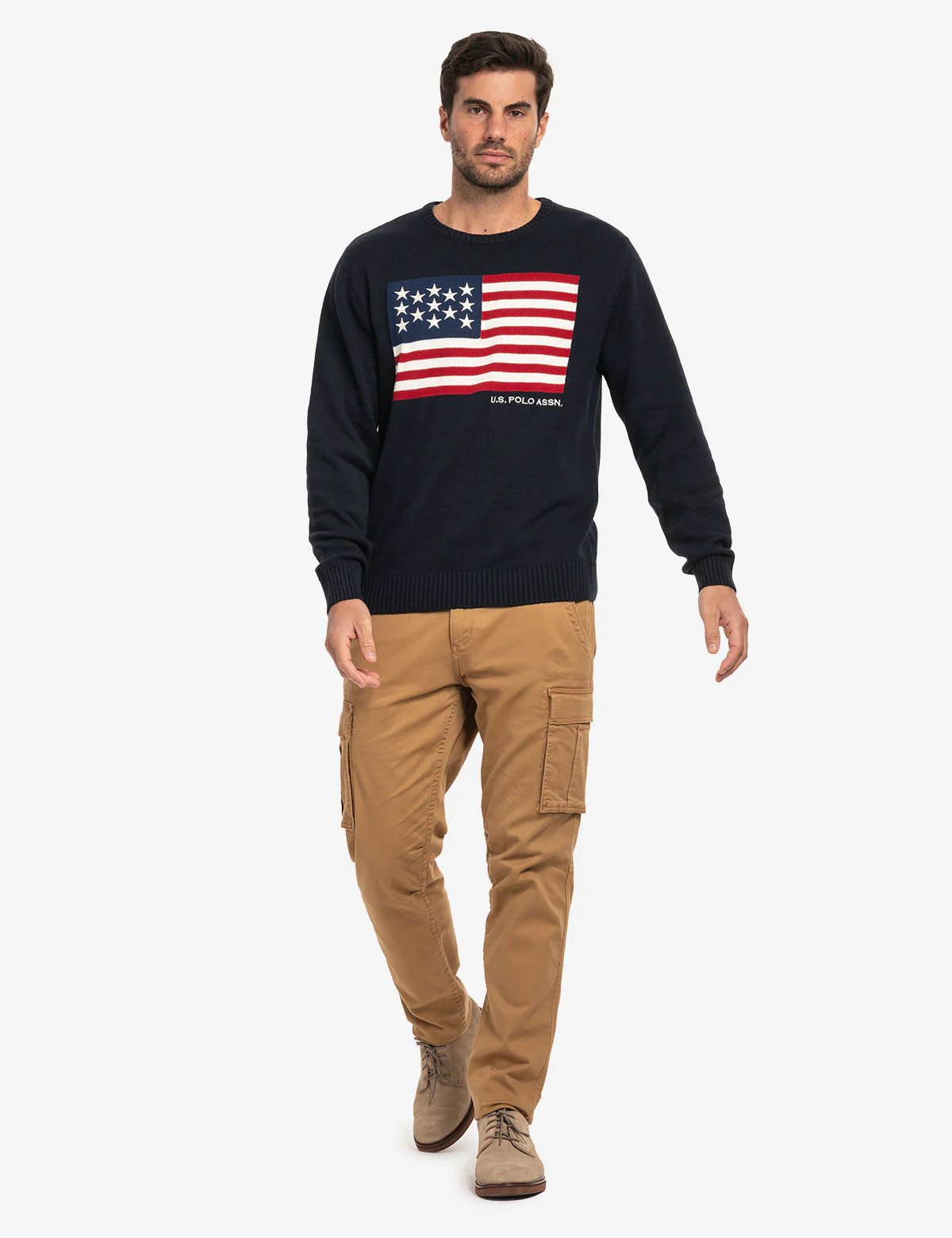 U.S. POLO ASSN. FLAG CREW NECK SWEATER - Image 9