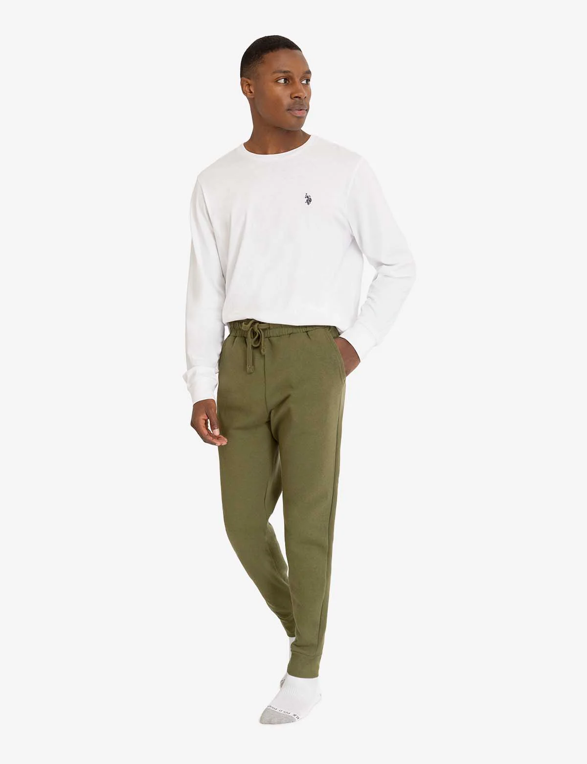 U.S. POLO ASSN. GRAPHIC PRINT FLEECE JOGGER - Image 6