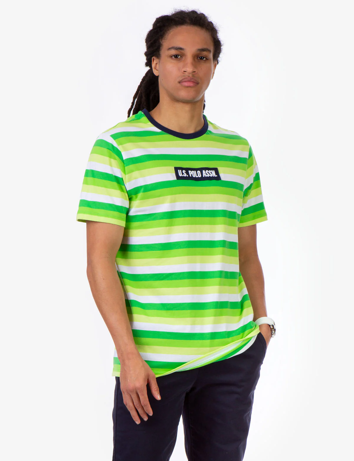 U.S. POLO ASSN. MULTI STRIPE T-SHIRT - Image 17