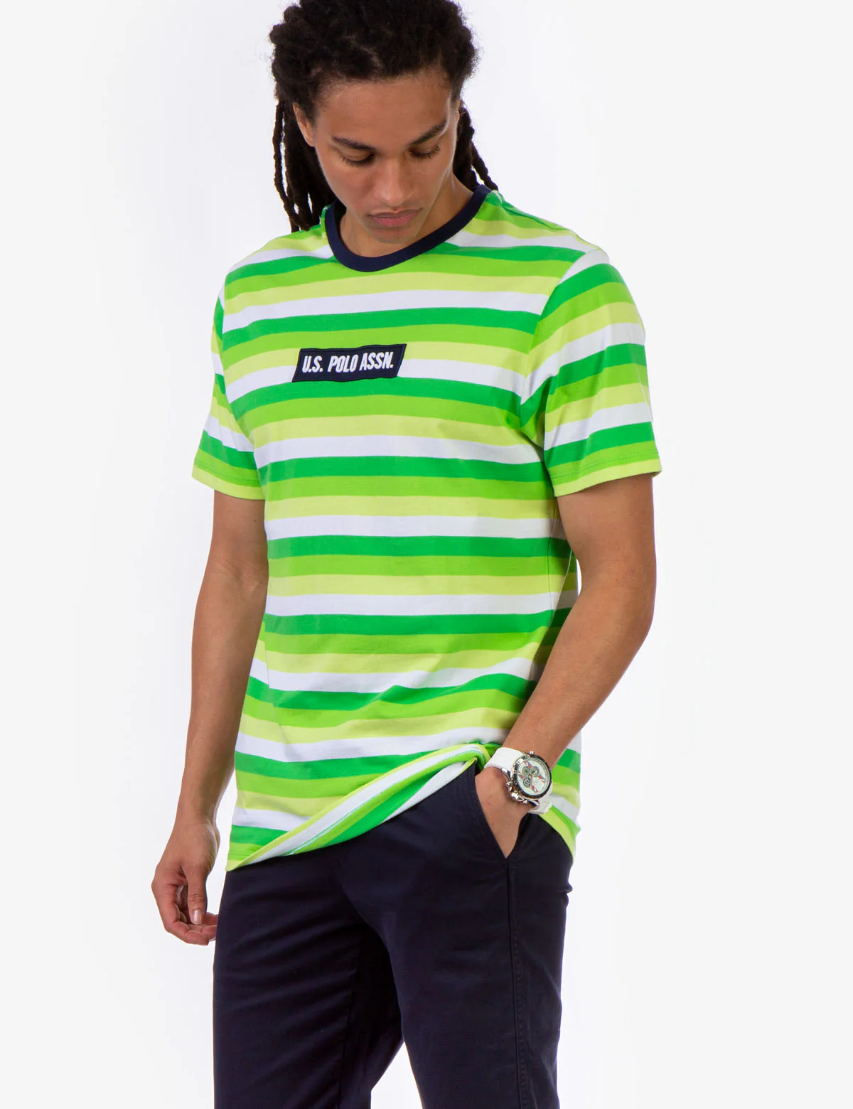 U.S. POLO ASSN. MULTI STRIPE T-SHIRT - Image 19