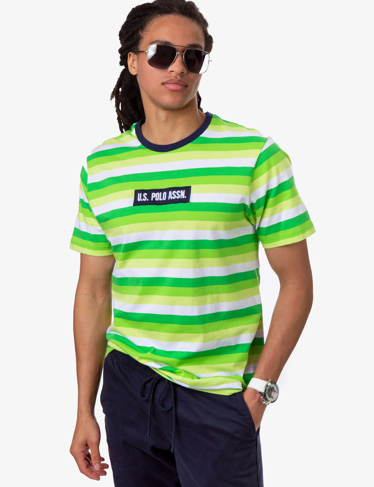 U.S. POLO ASSN. MULTI STRIPE T-SHIRT - Image 22