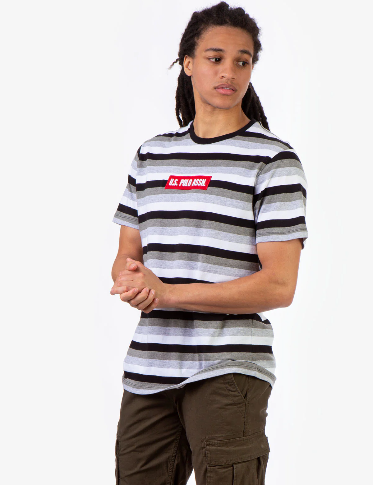 U.S. POLO ASSN. MULTI STRIPE T-SHIRT - Image 8