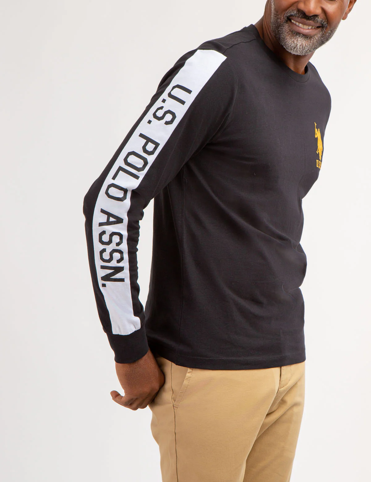 U.S. POLO ASSN. PIECED LONG SLEEVE T-SHIRT - Image 9