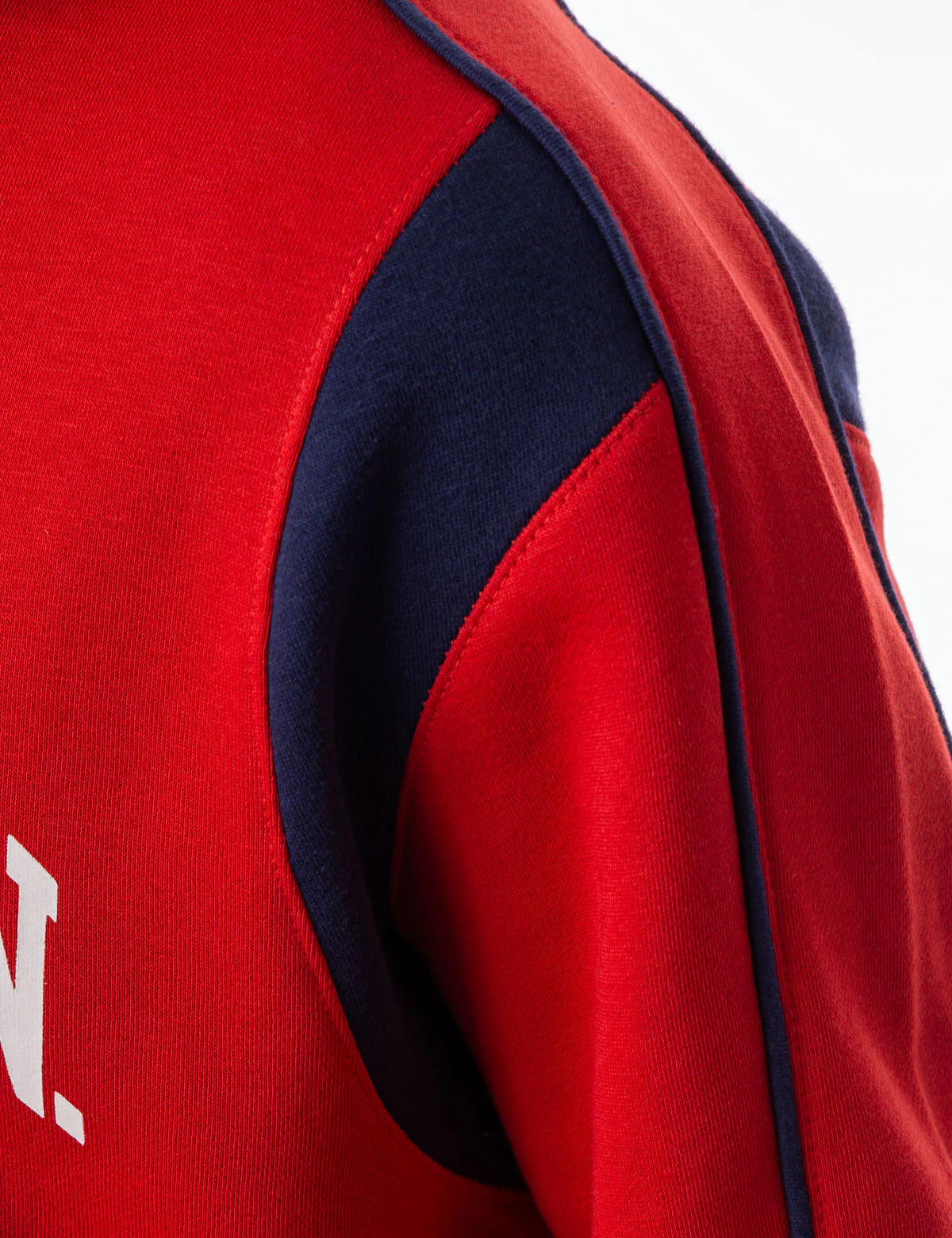 SHOULDER PIPING LOGO HOODIE - Image 10