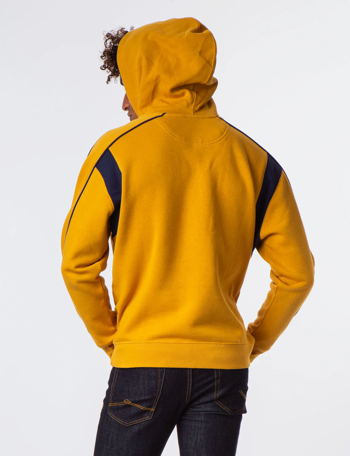 SHOULDER PIPING LOGO HOODIE - Image 4