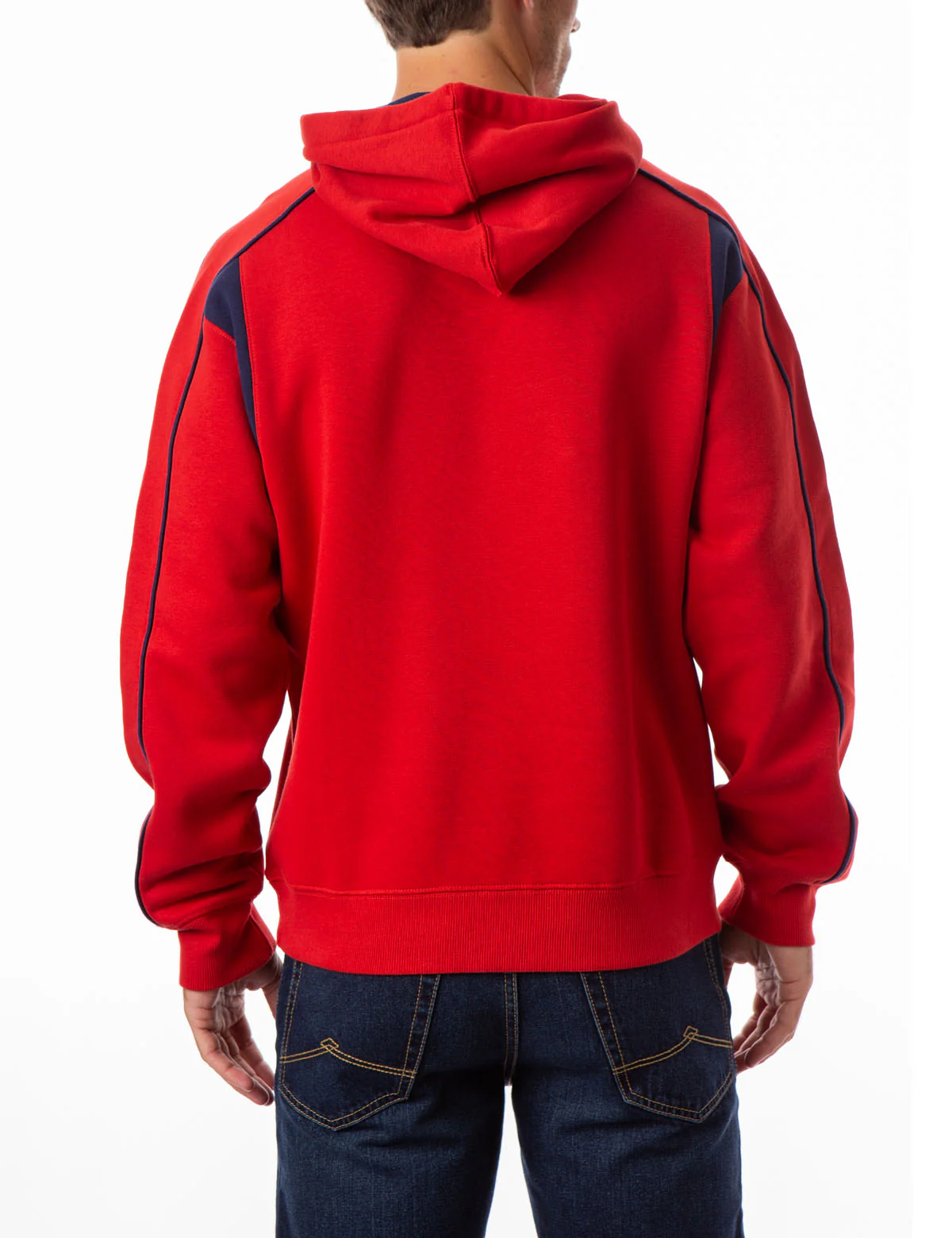 SHOULDER PIPING LOGO HOODIE - Image 9