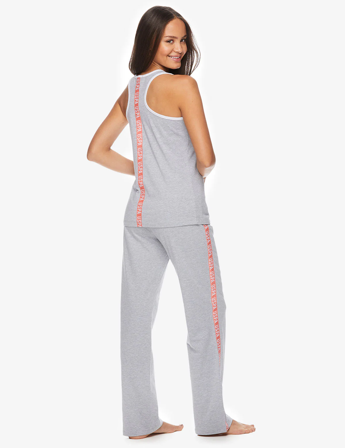 U.S. POLO ASSN. SLEEVELESS LOGO LOUNGE SET - Image 2
